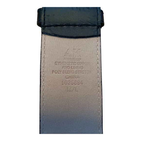 Anne Klein stretchy ruffle belt size M/L - Picture 14 of 14